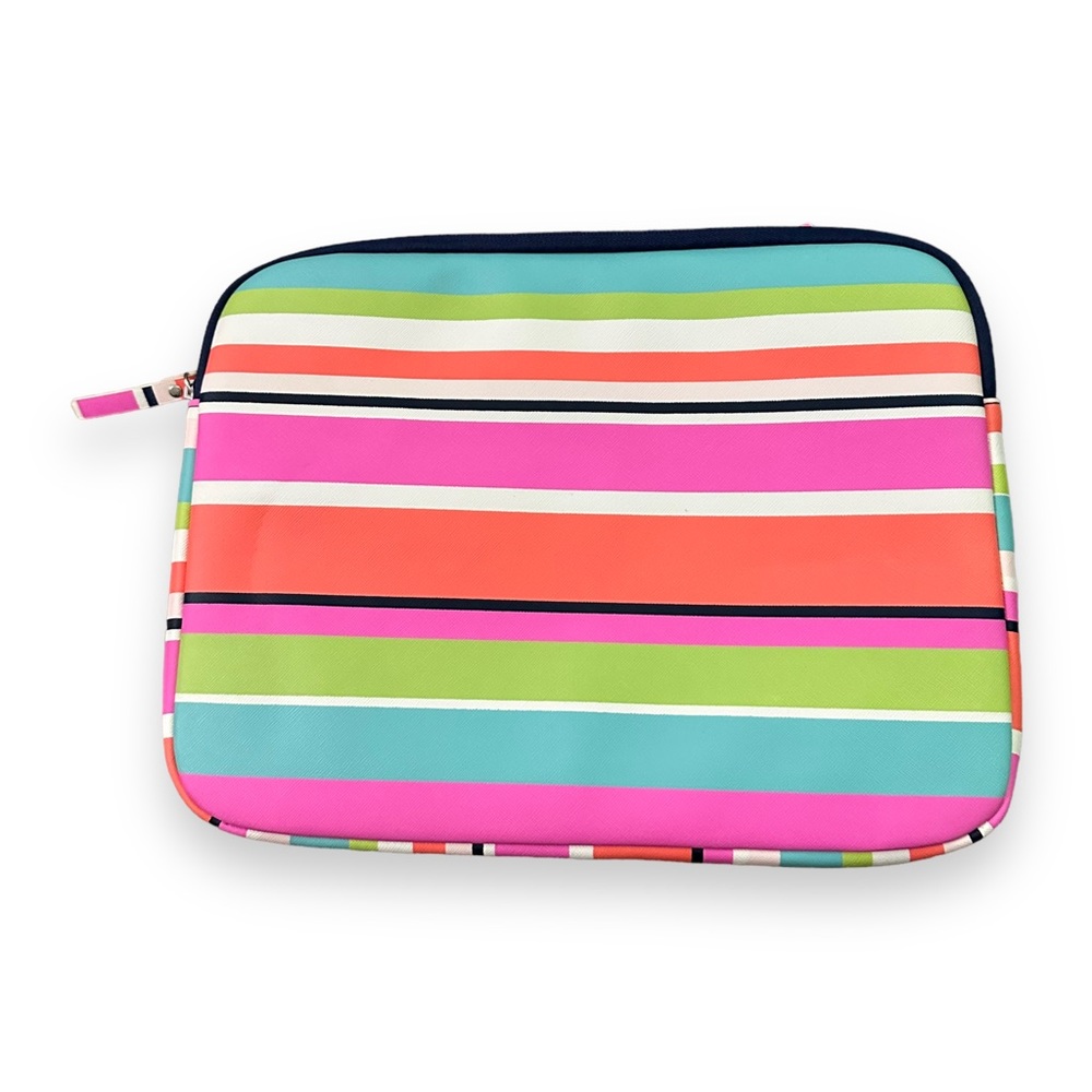 Studio C striped laptop sleeve